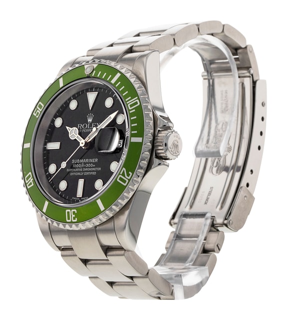 Rolex Submariner 16610 LV Flat Four Image 2